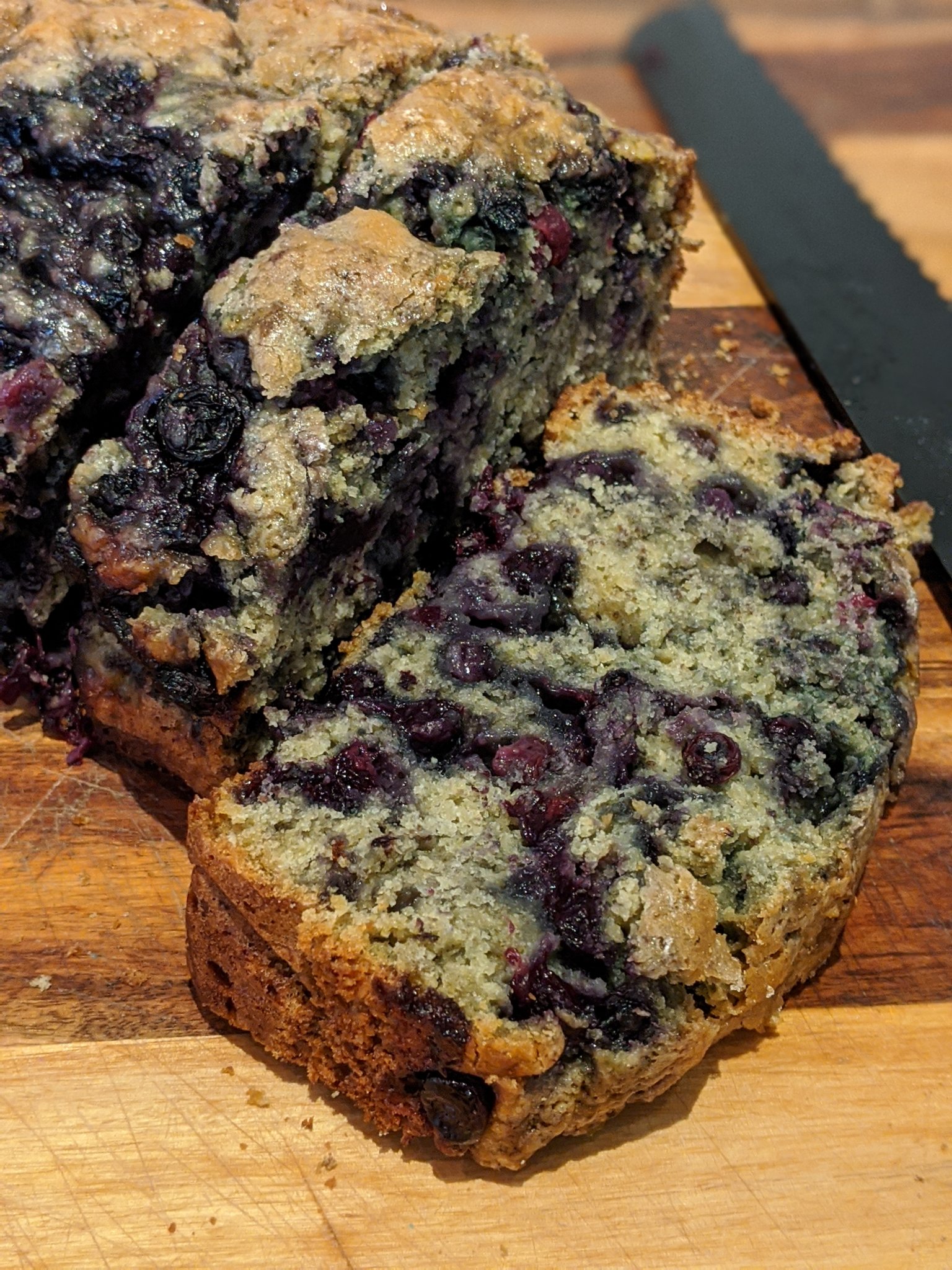 Blueberry Loaf | Gluten Free | Refined Sugar Free | Vegan