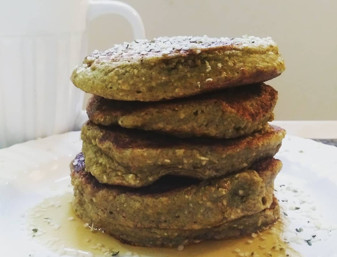 Vegan Protein Banana Pancakes - Whole & Healthy Kitchen