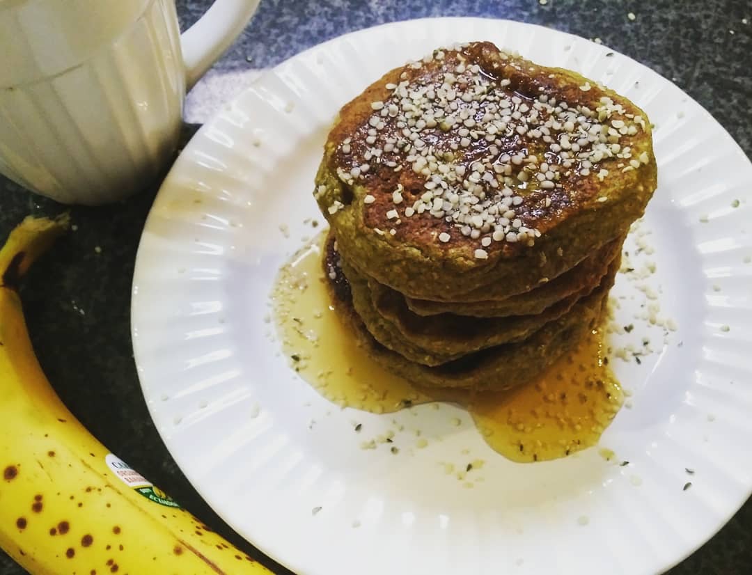 Vegan Protein Banana Pancakes - Whole & Healthy Kitchen