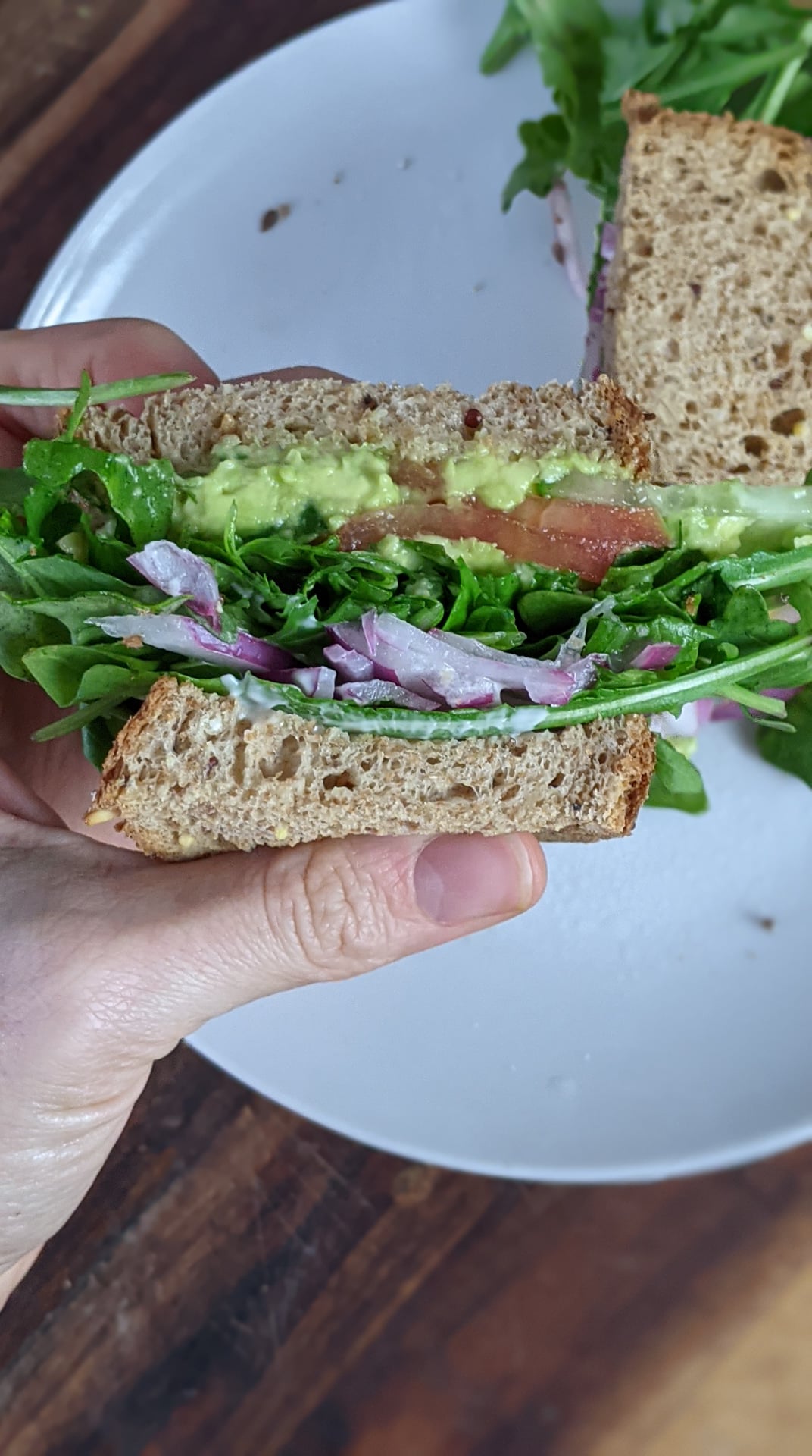 Avocado, Vegetable & Sprout Sandwich Best Ever! Whole & Healthy Kitchen